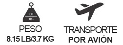 peso,transporte en avion scooter seawing ii
